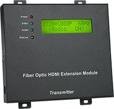 HDMI Extender via Fiber Optic Cable